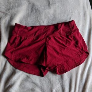 Lululemon speed up shorts